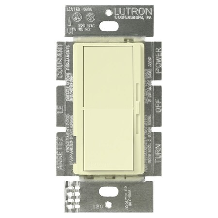 Lutron DIMMER SLIDE SWITCH 1PK DV-600PH-AL